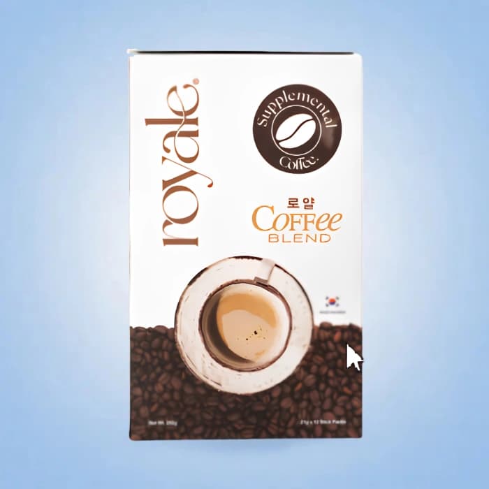 Royale Blend Coffee front packaging